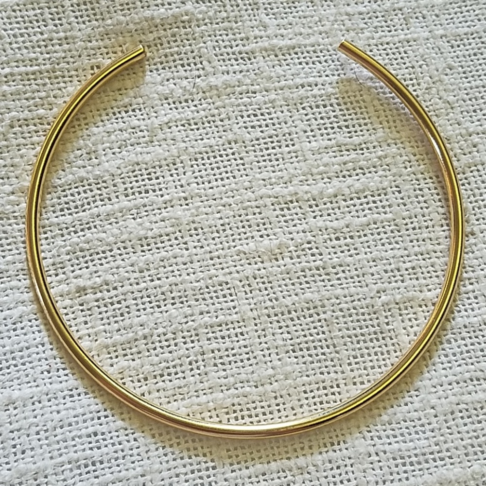 Gold Shelly Brown "Grey" Choker